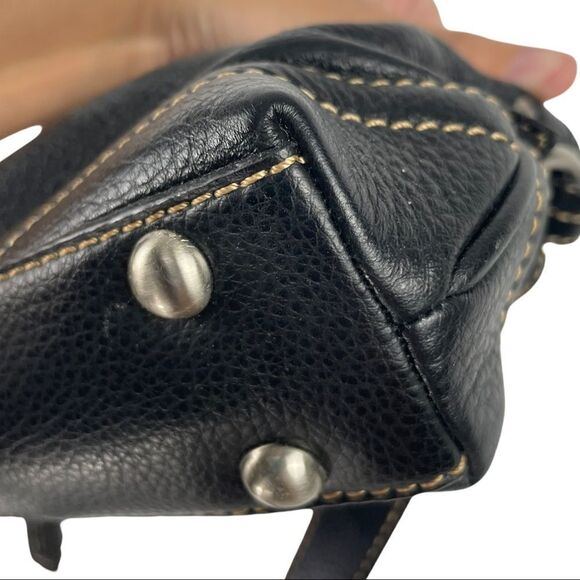 THE SAK Dark Brown Leather Baguette Bag - Picture 6 of 9